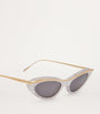 Ivory Whirl Cat Eye Sunglasses