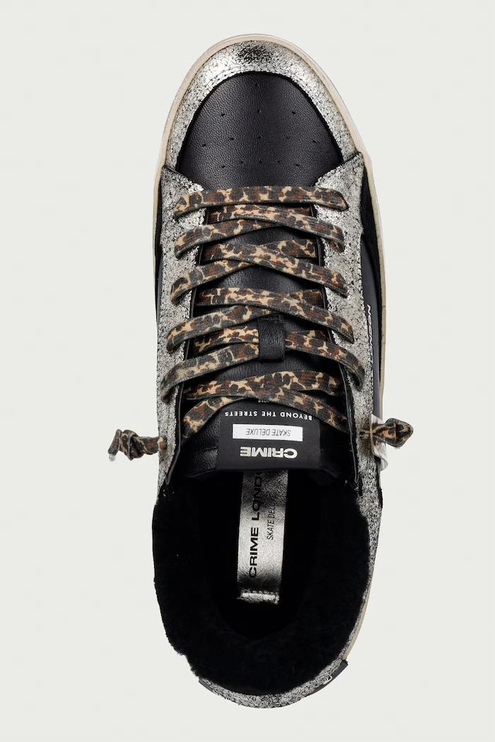 Crime London SK8 DELUXE WEDGE kadın sneaker