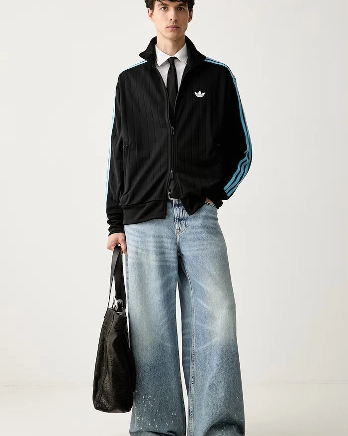 adidas Originals Firebird Drop Needle fermuarlı sweatshirt