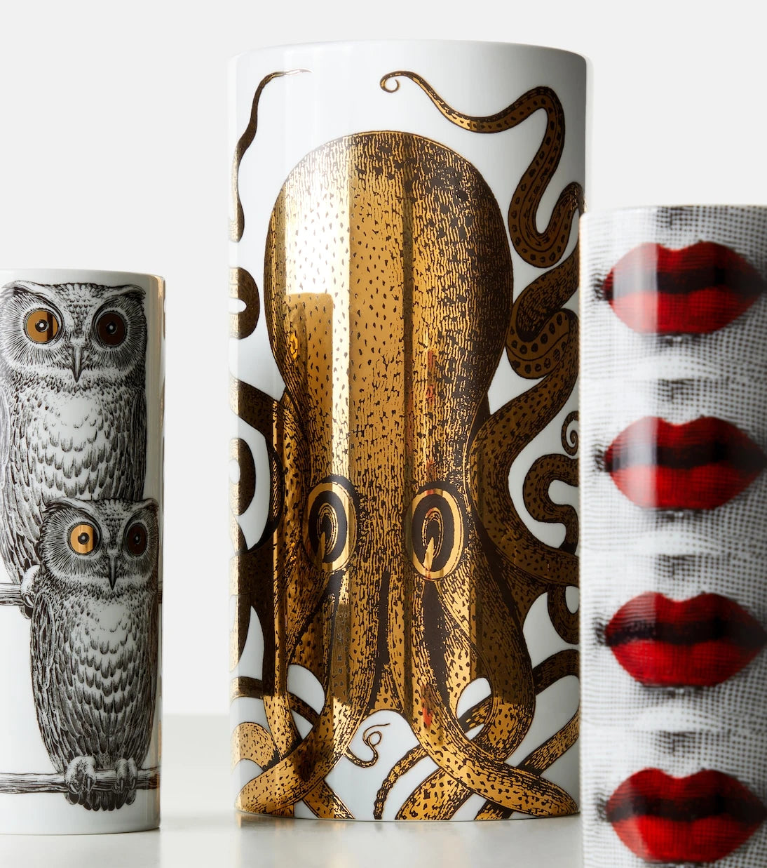 Fornasetti - Polipo Medium porcelain vase
