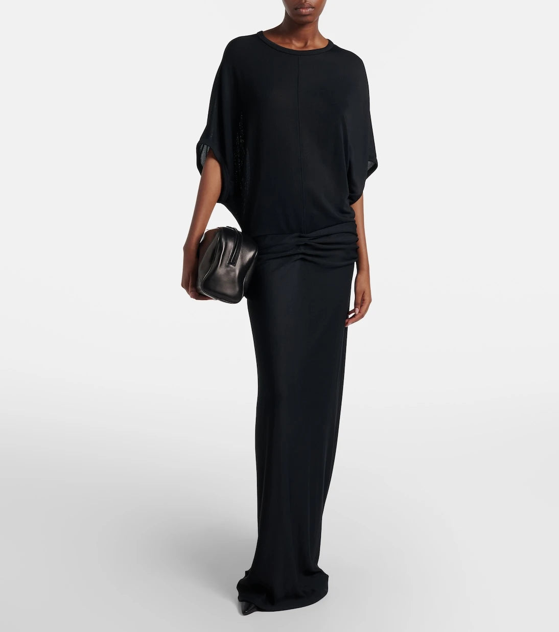 The Row - Leila Small leather clutch