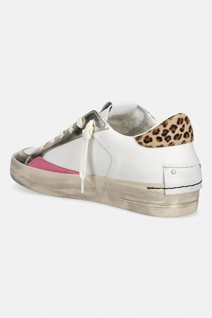 Crime London SK8 DELUXE WEDGE Kadın Deri Sneakers