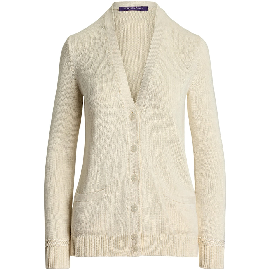 White Mulberry Silk Cardigan