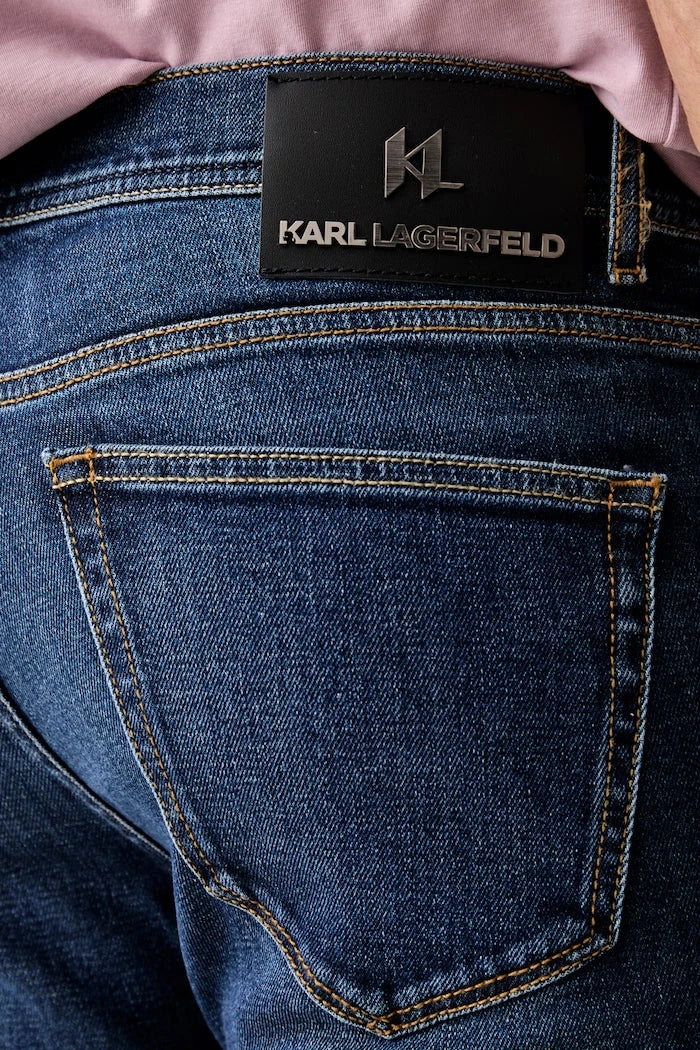 Karl Lagerfeld регуляр erkek kot pantolon KL-JACK