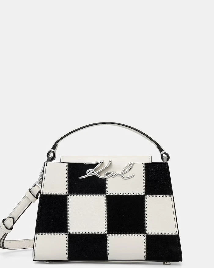 Karl Lagerfeld kadın deri crossbody çanta K/SIGNATURE