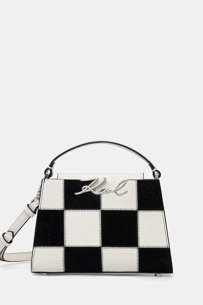 Karl Lagerfeld kadın deri crossbody çanta K/SIGNATURE