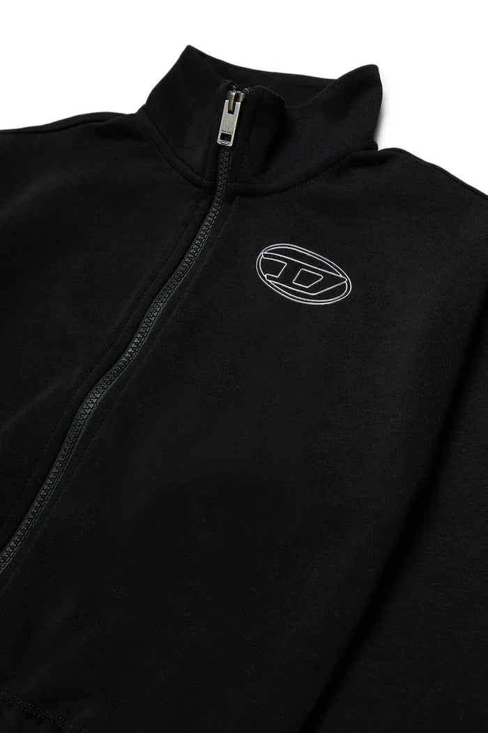 Çocuklar için pamuklu fermuarlı Diesel SALILA SWEAT-SHIRT