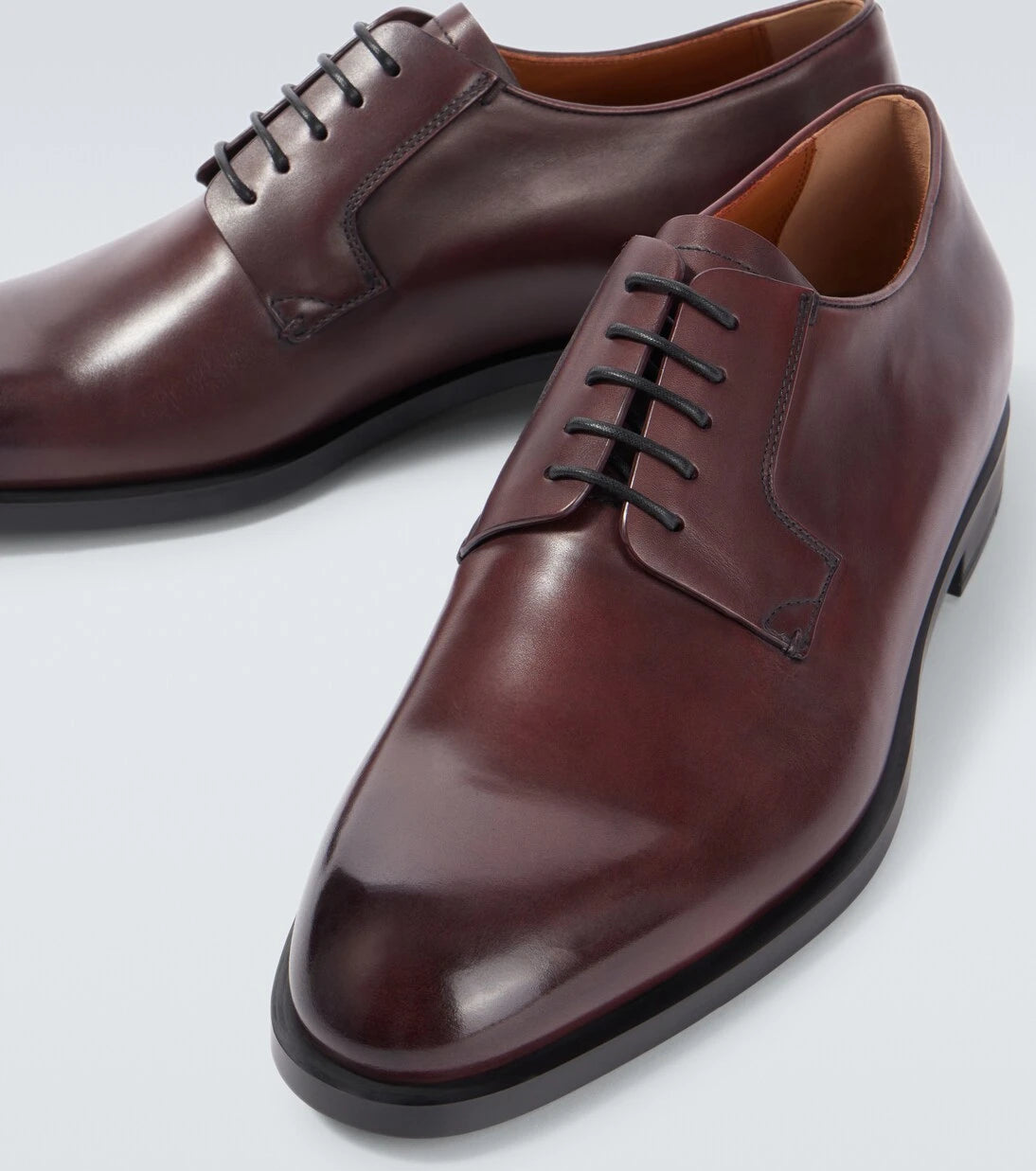 Zegna - Leather Derby shoes