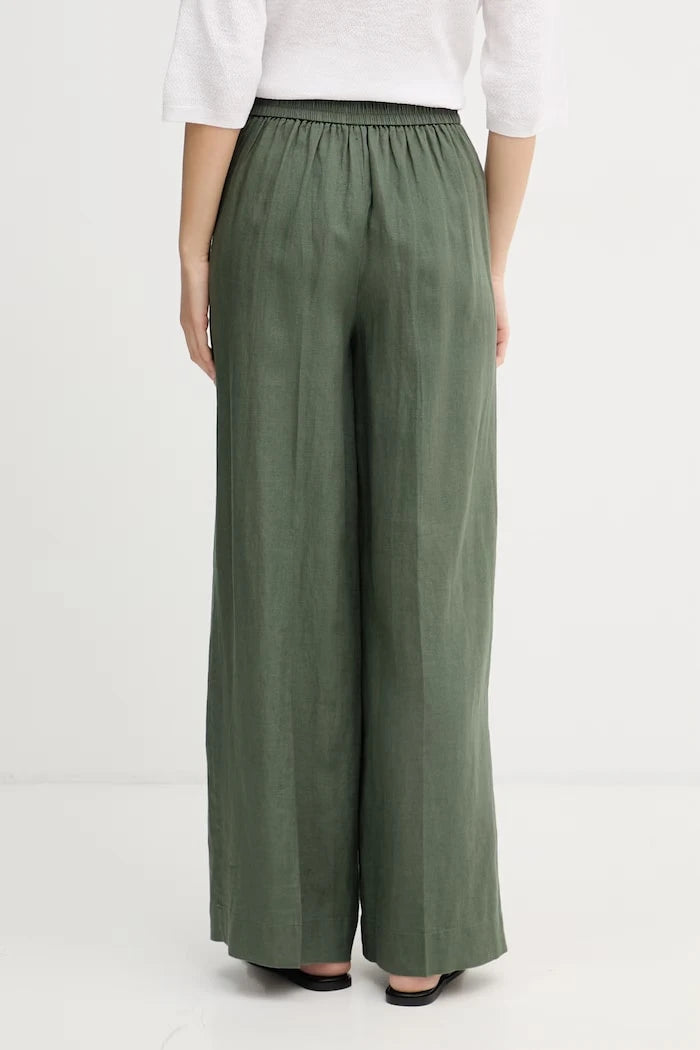 United Colors of Benetton kadın keten pantolon