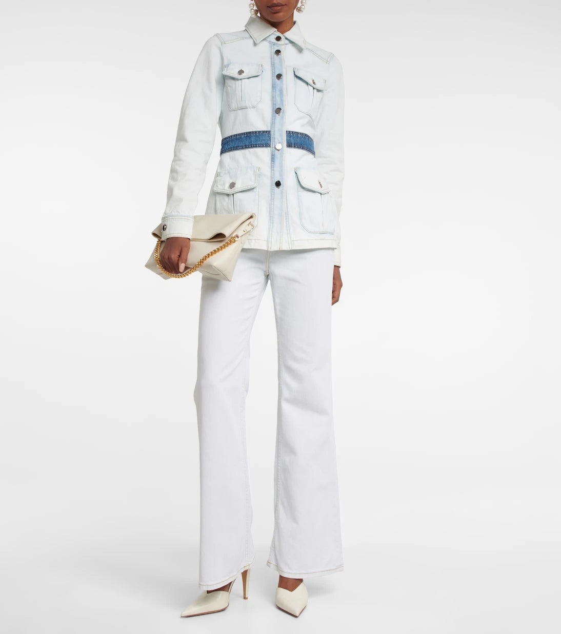 Dorothee Schumacher - Denim Love patchwork denim jacket