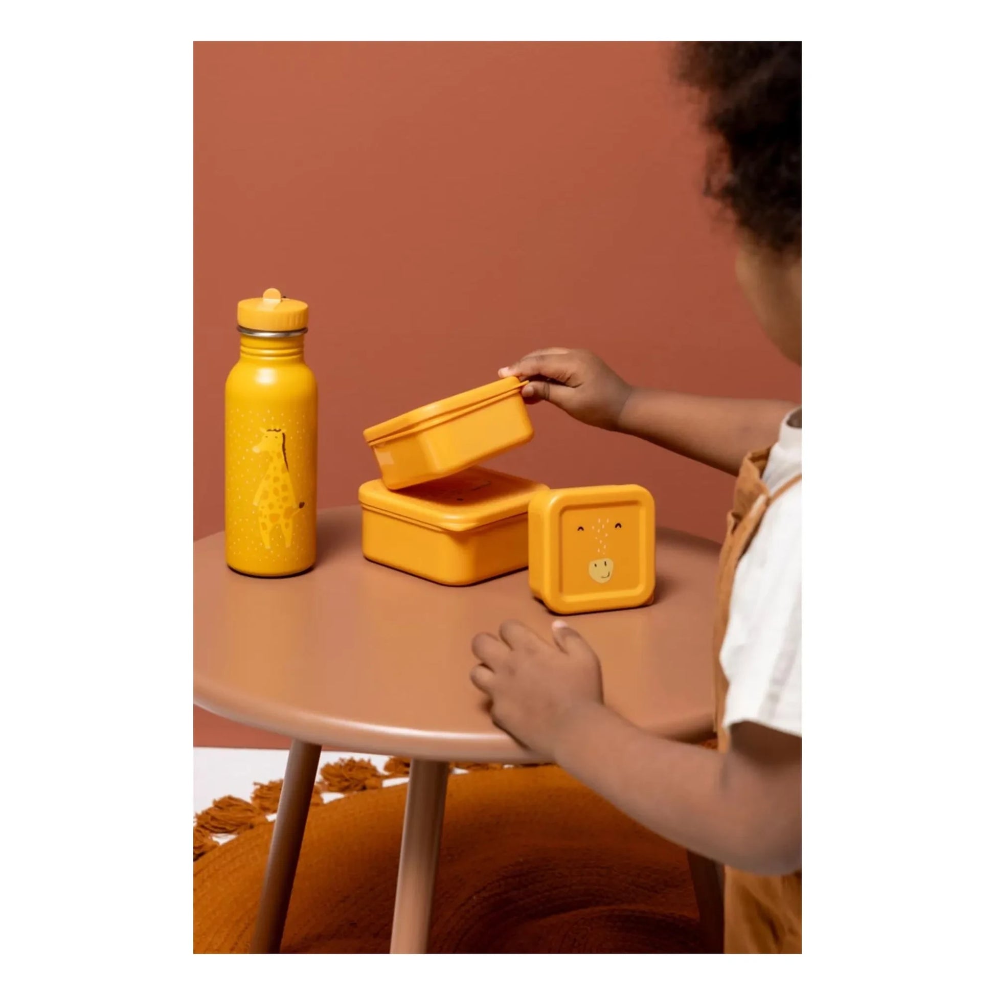 Trixie - Mr. Giraffe 3 Piece Snack Boxes | Apricot