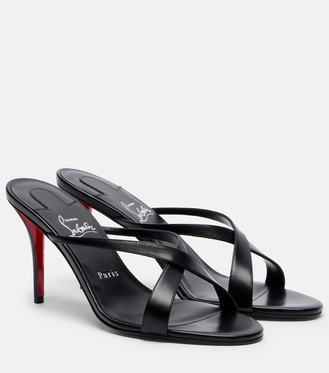 Christian Louboutin - Mulazee leather mules