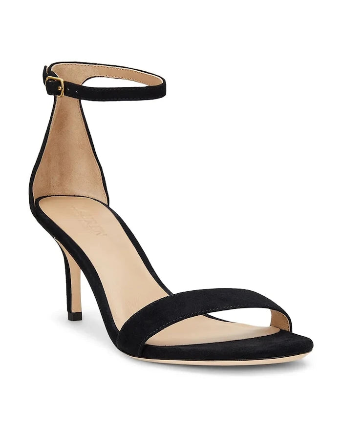 Lauren Ralph Lauren Allie Mid Kadife Sandalet