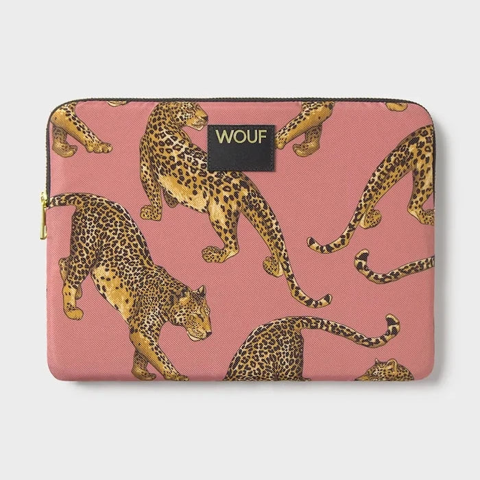 WOUF Blush Leopard 29 x 21 x 2 cm Laptop Kılıfı