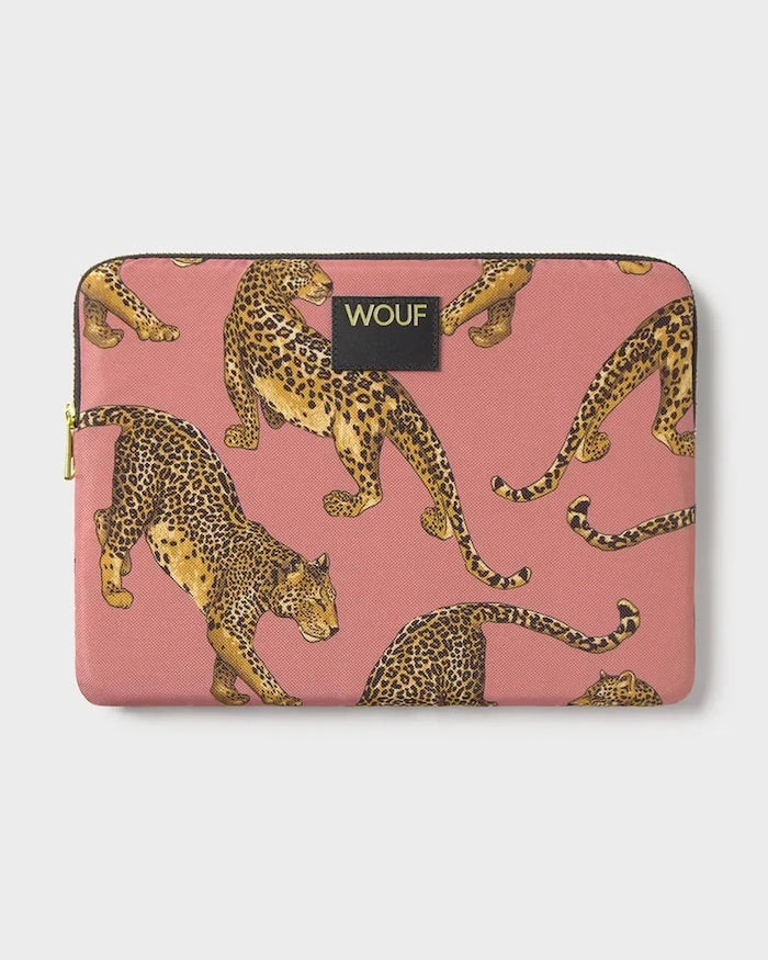 WOUF Blush Leopard 29 x 21 x 2 cm Laptop Kılıfı