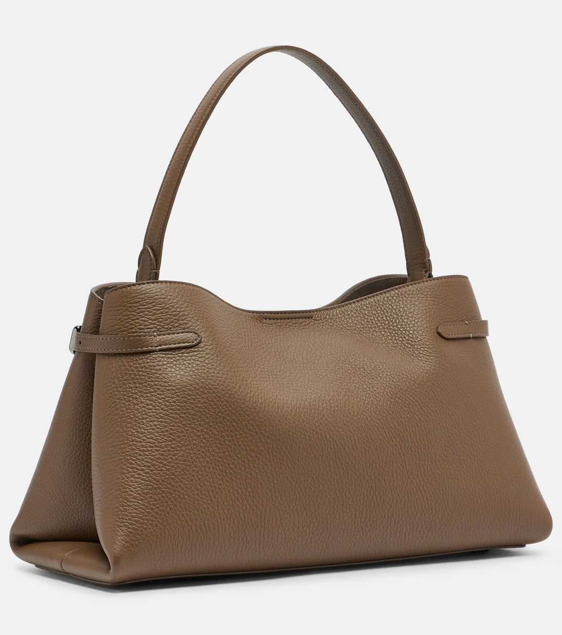 Brunello Cucinelli - Medium leather top-handle bag