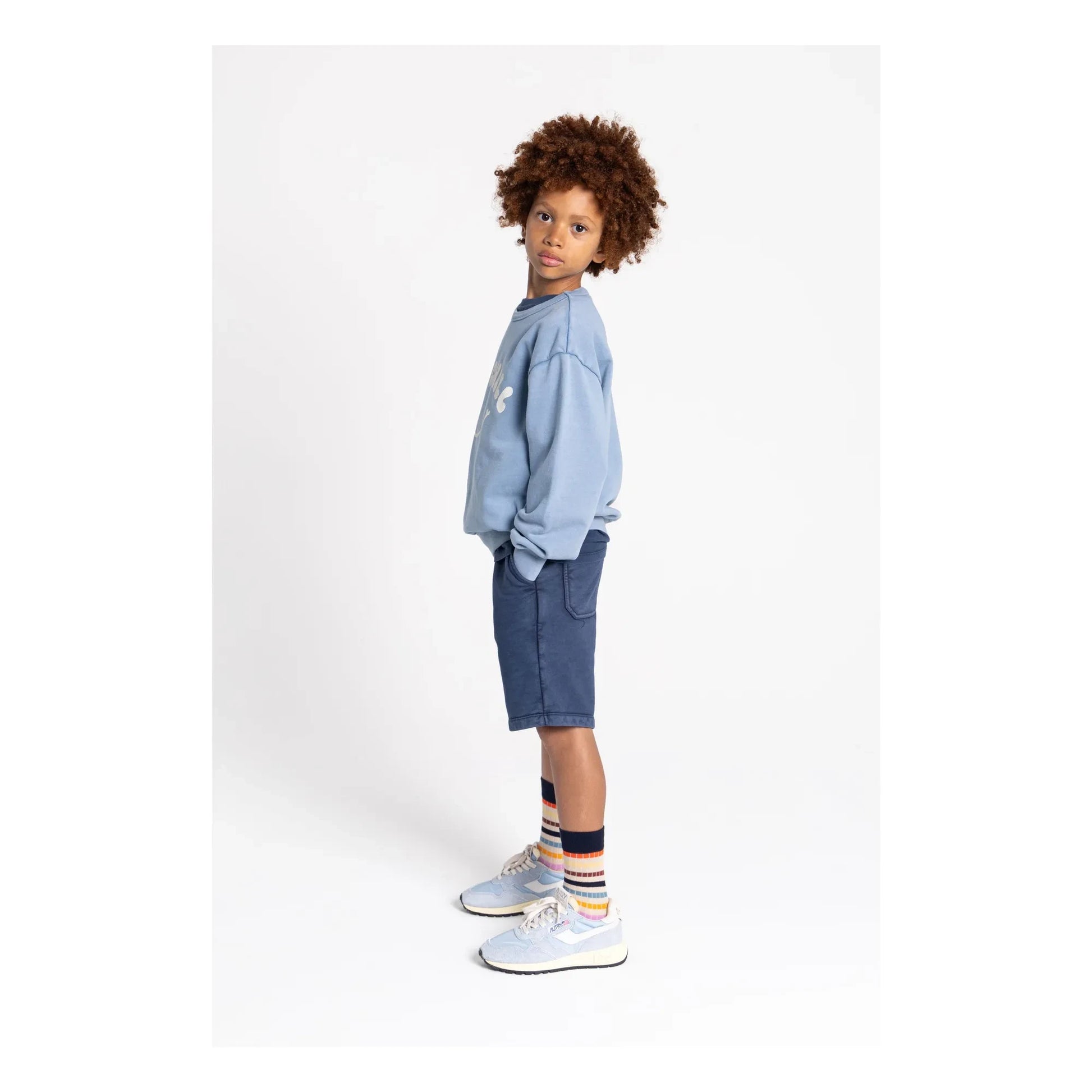 Hundred Pieces - Ryde organic cotton sweatshirt | Grey blue