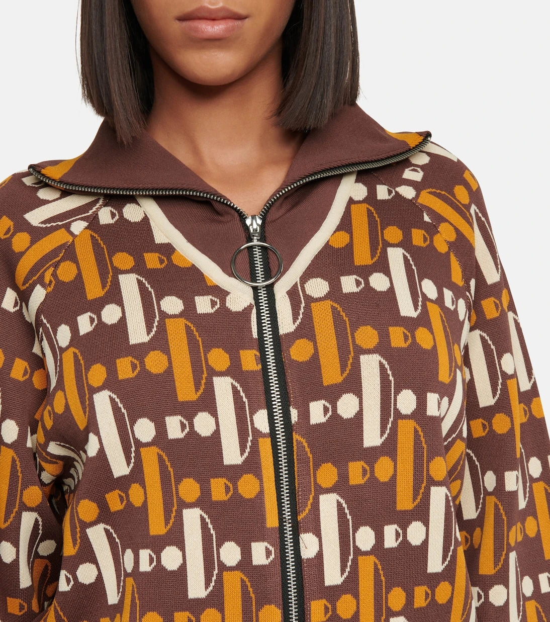 Dodo Bar Or - Logo jacquard jacket