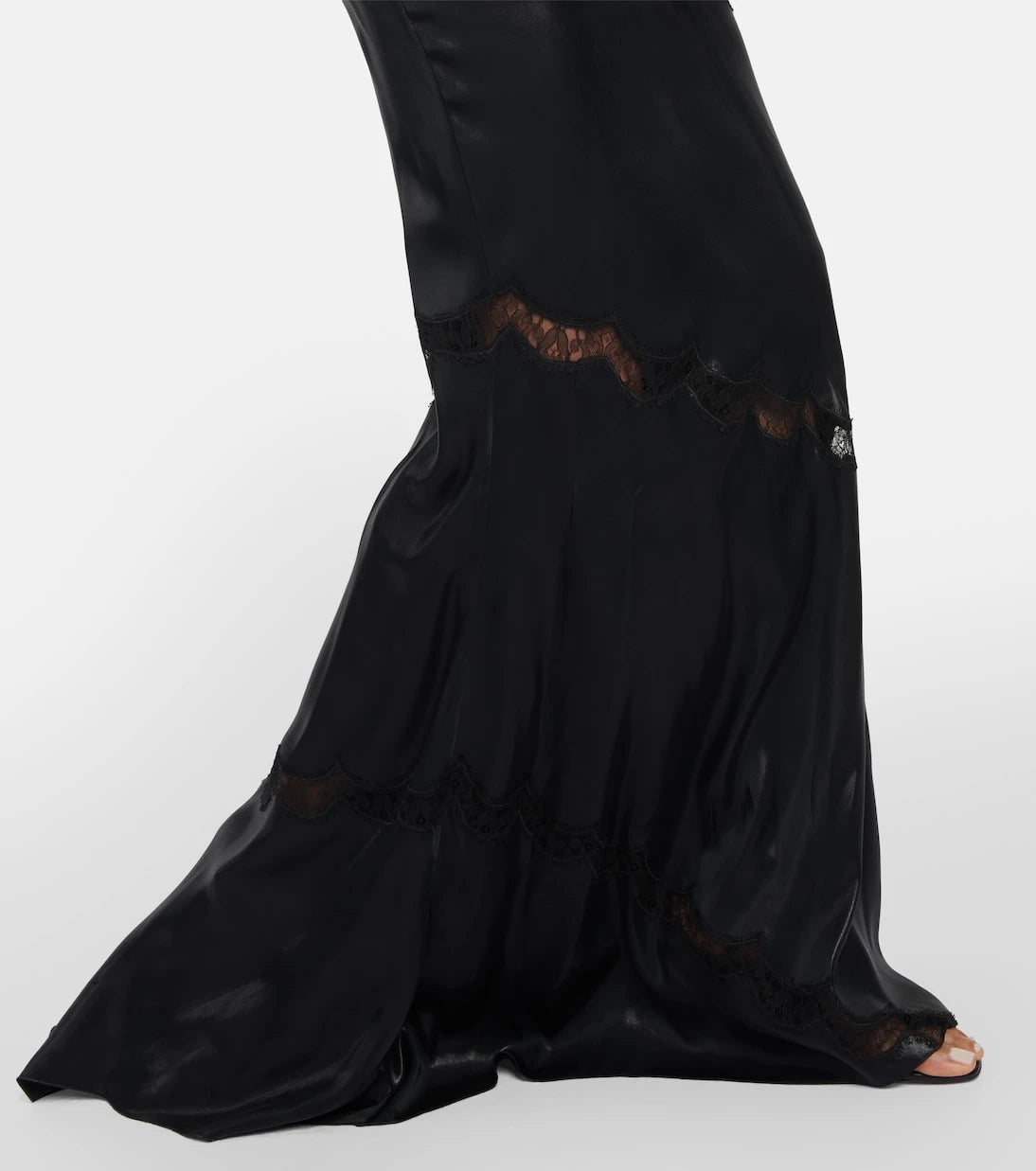 Alessandra Rich - Lace-embroidered dress