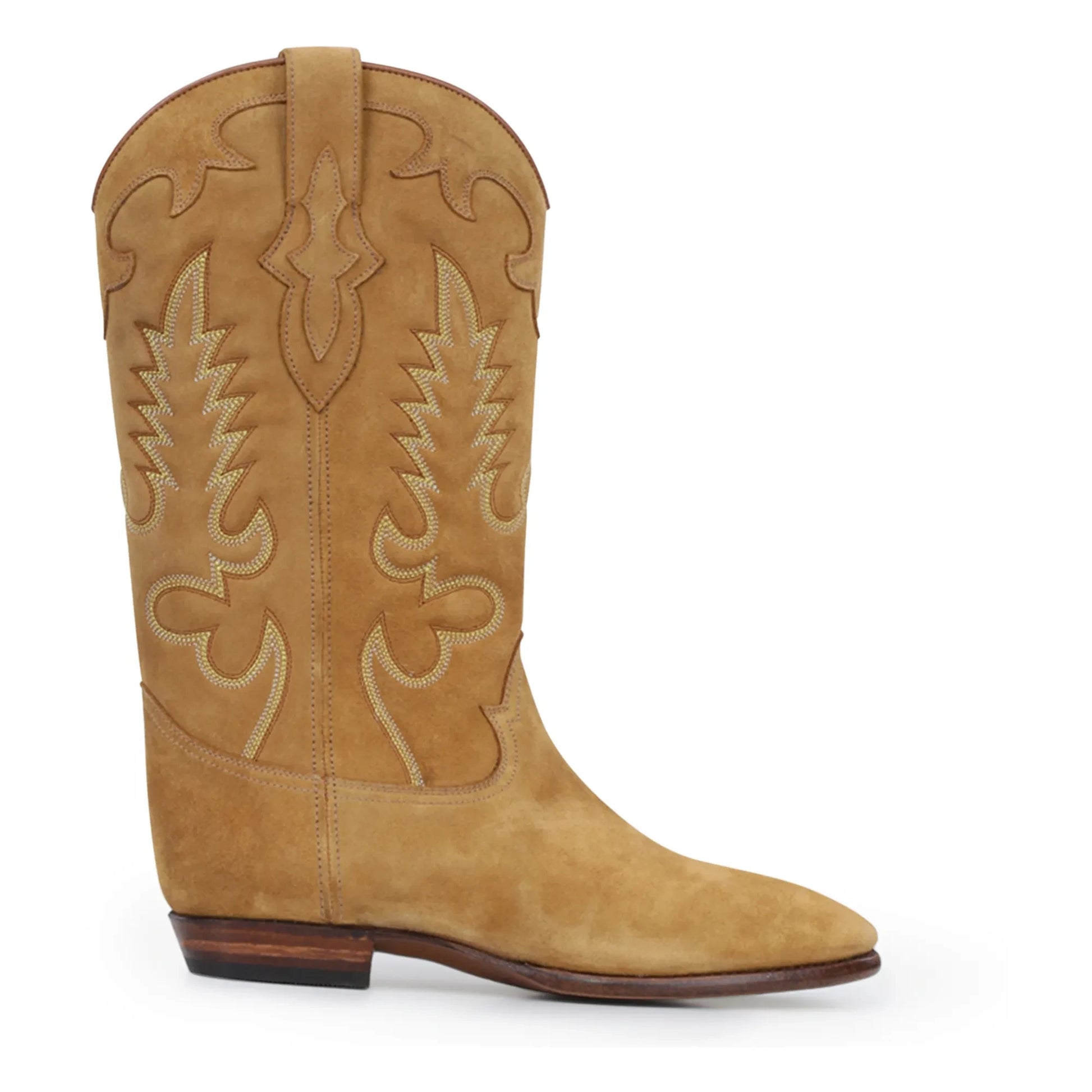 Shiloh Heritage - Midnight Suede Boots | Tan