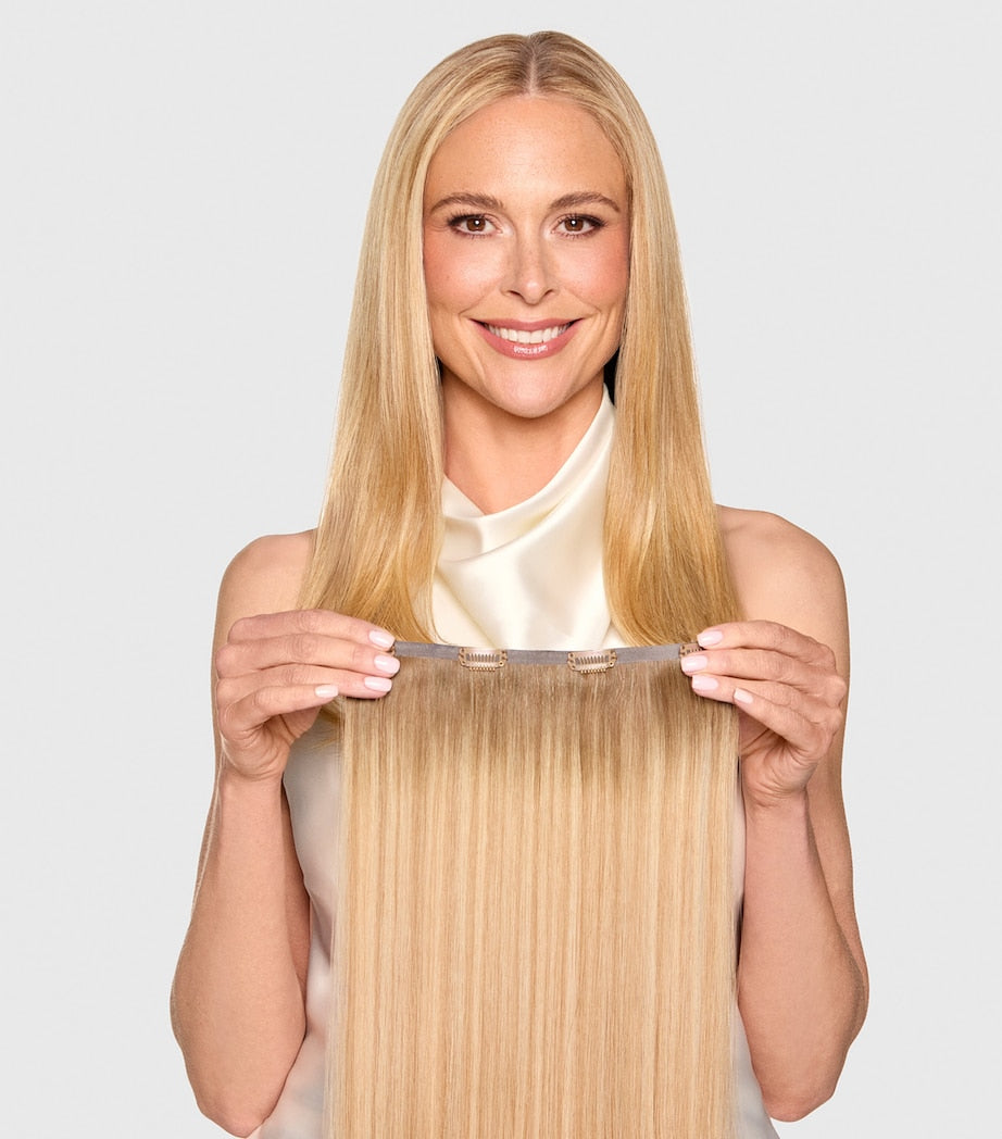 Beauty Works x Huda BARELY THERE Mix & Match Volumiser Clip-In Hair Extensions (18")