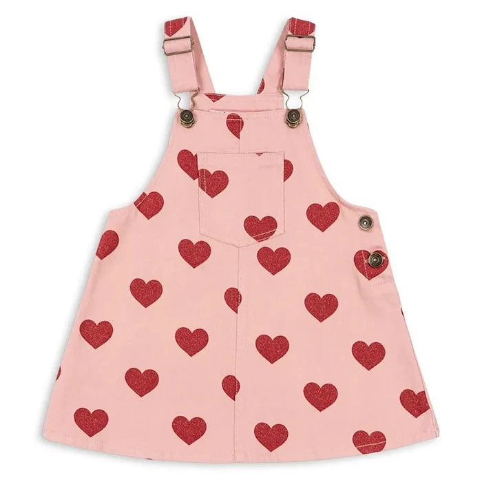 Konges Sløjd MAGOT OVERALL DRESS GOTS Çocuk Pamuk Elbise