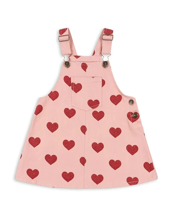Konges Sløjd MAGOT OVERALL DRESS GOTS Çocuk Pamuk Elbise