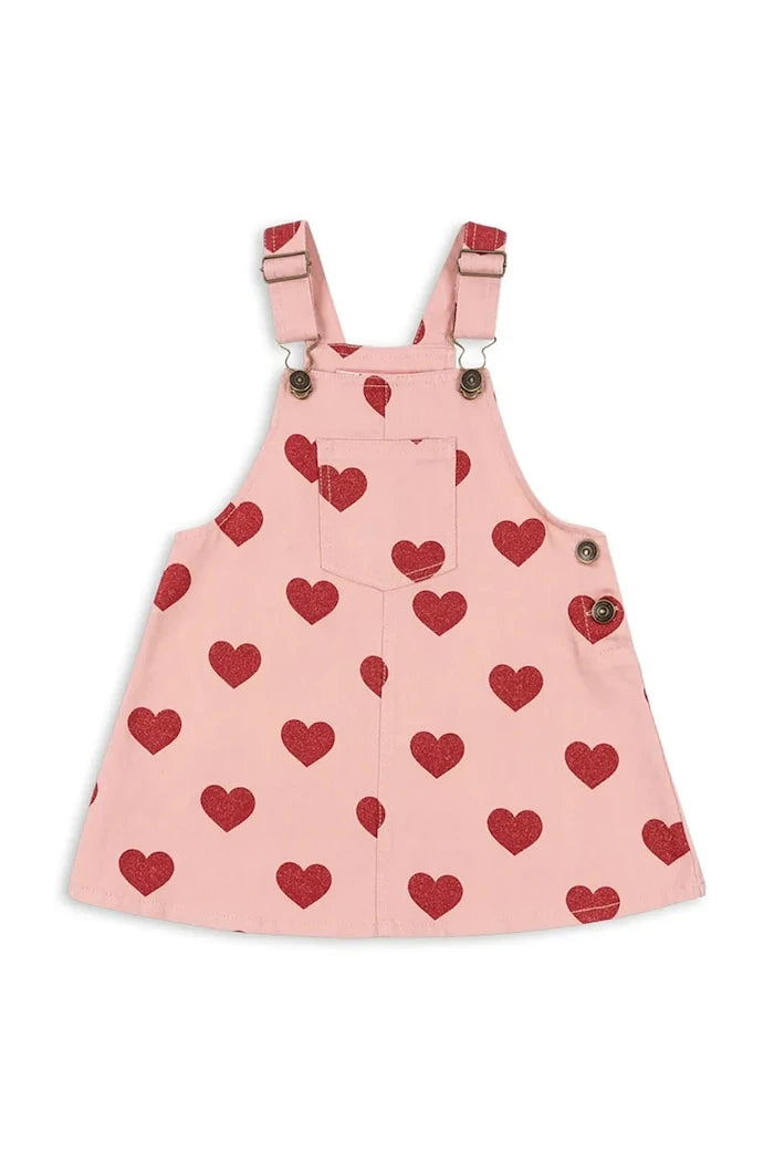 Konges Sløjd MAGOT OVERALL DRESS GOTS Çocuk Pamuk Elbise