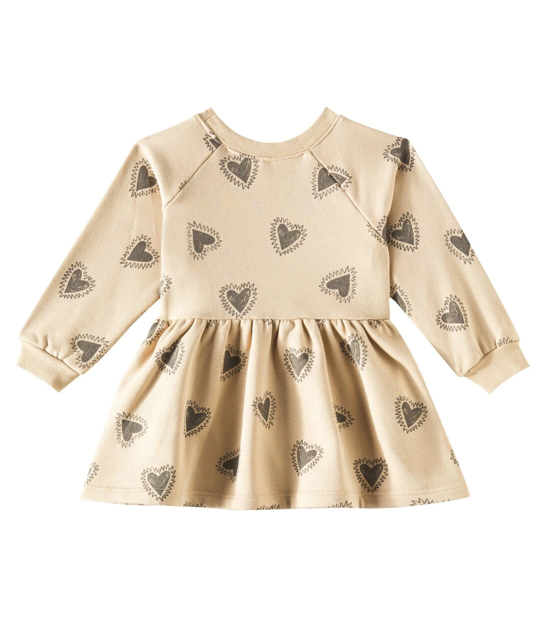 Rylee + Cru - Baby printed cotton-blend dress