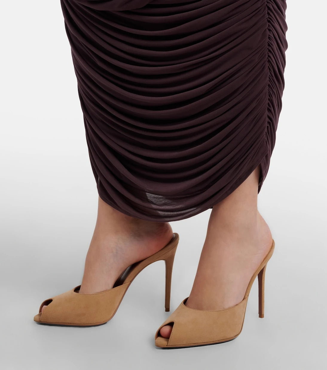 Paris Texas - Vera 105 suede mules