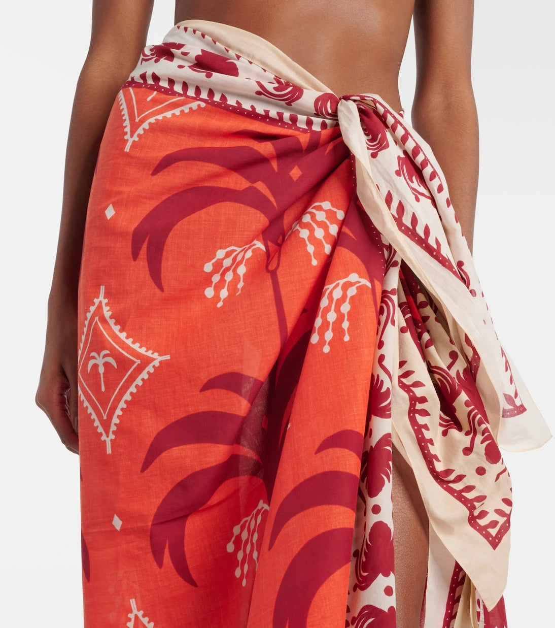 Johanna Ortiz - Printed cotton beach cover-up