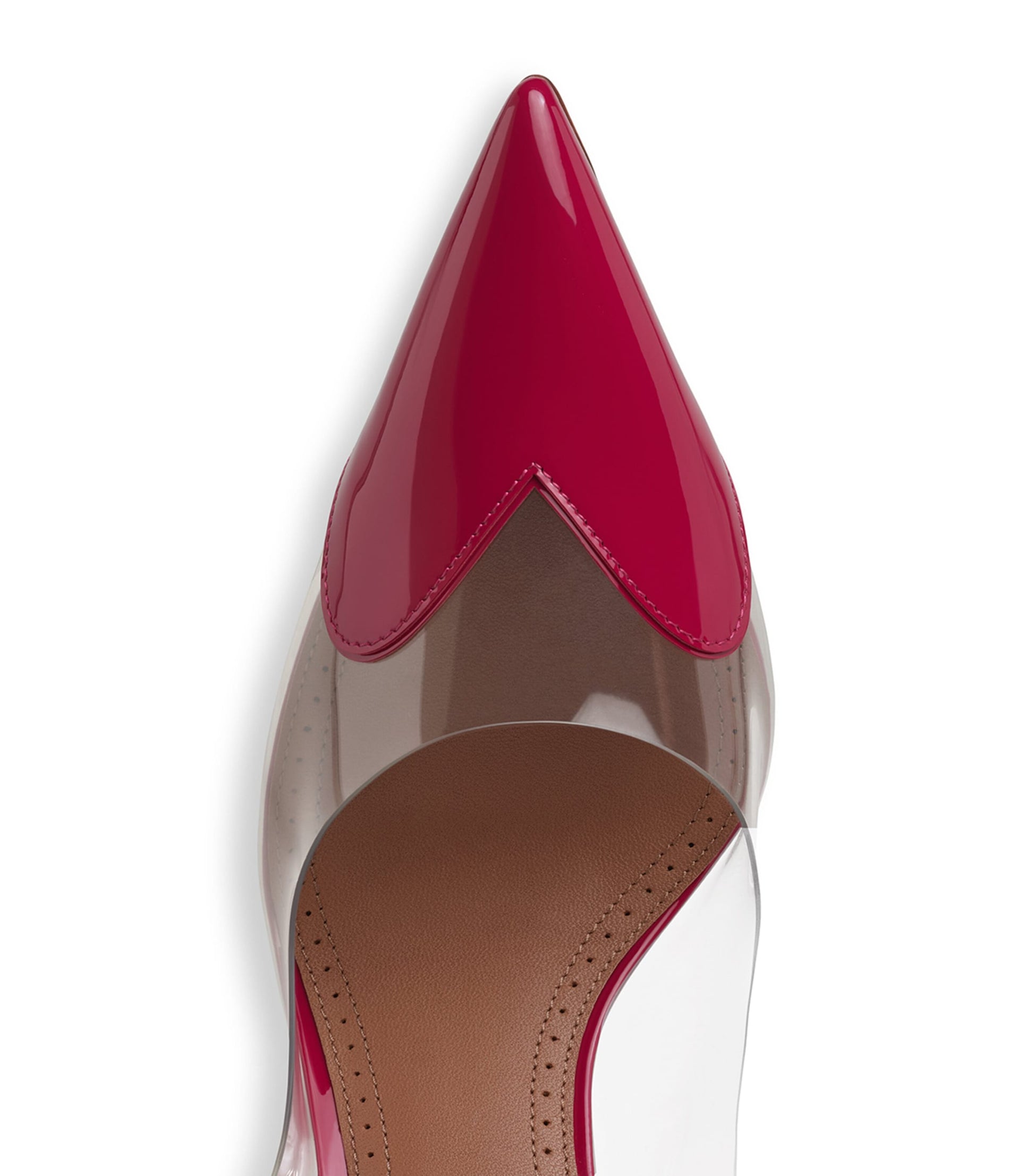 Alaïa Patent Leather Le Coeur Slingback Pumps 90