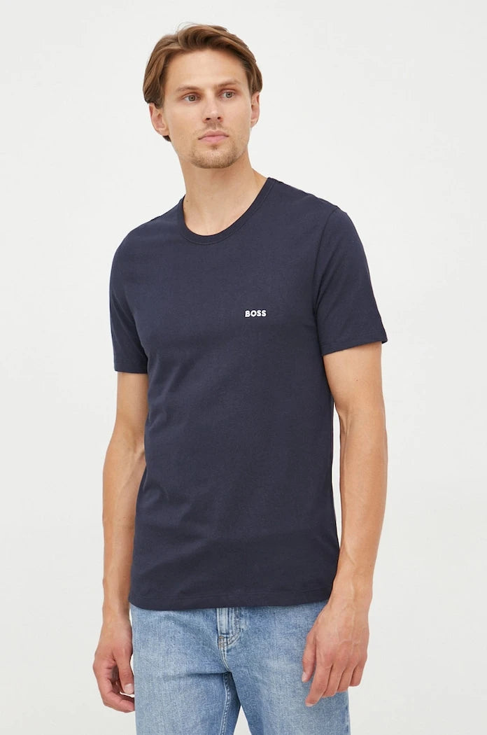 BOSS Pamuklu Tişört (3'lü) TShirt RN 3P Classic