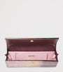 Jimmy Choo Pink Sweetie Glitter Clutch Bag