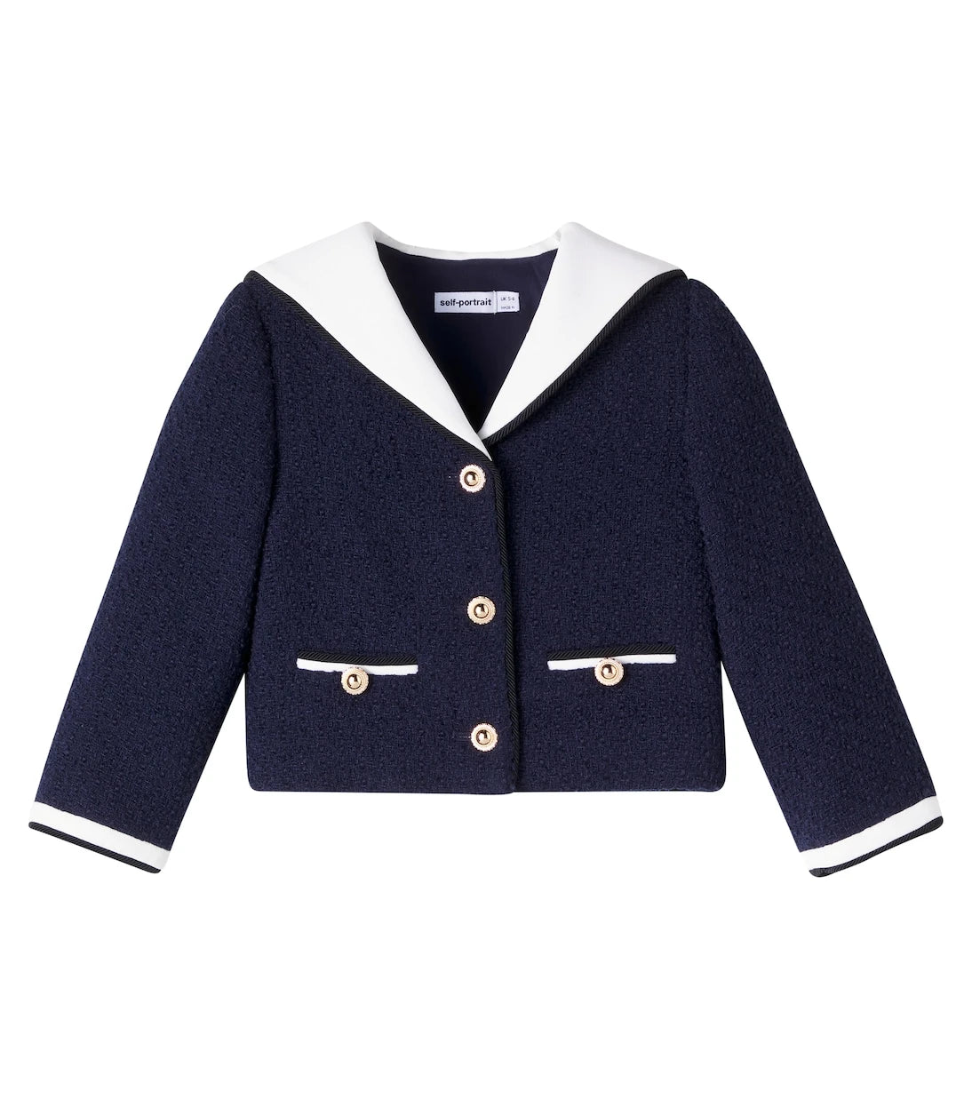 Self-Portrait Kids - Bouclé jacket