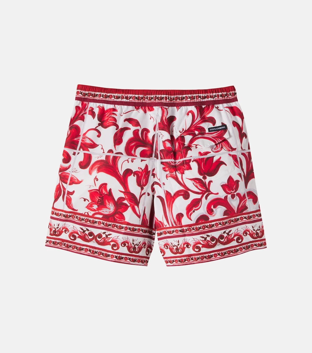Dolce&Gabbana Kids - Majolica swim trunks
