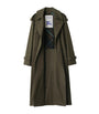 Burberry Brown Cotton Long Castleford Trench Coat
