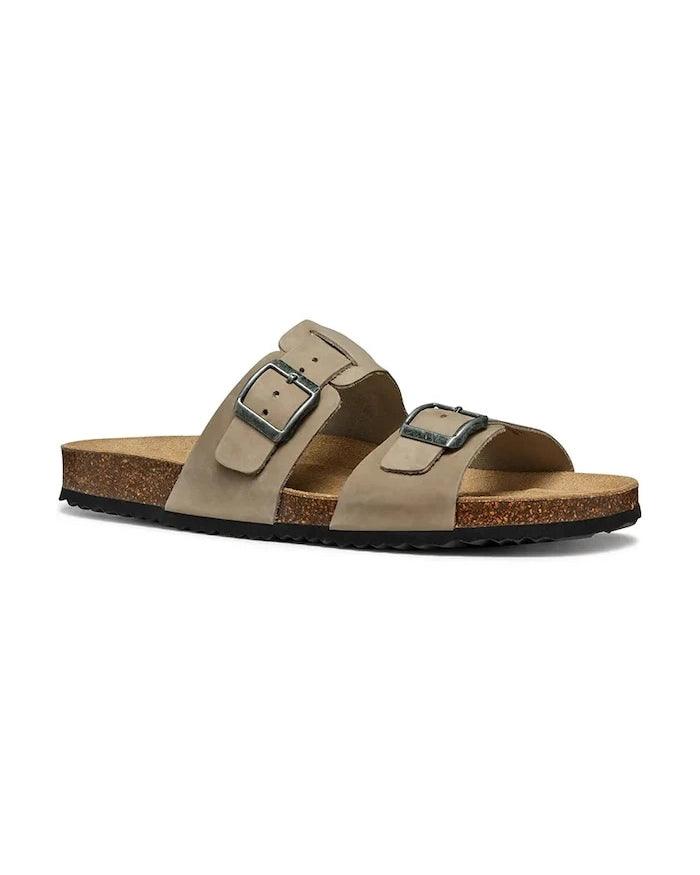 Geox U SANDAL GHITA Kadife Terlik