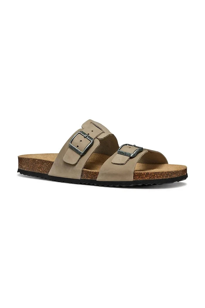 Geox U SANDAL GHITA Kadife Terlik