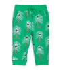 Stella McCartney Kids Cotton Tree Print Sweatpants (3-36 Months)