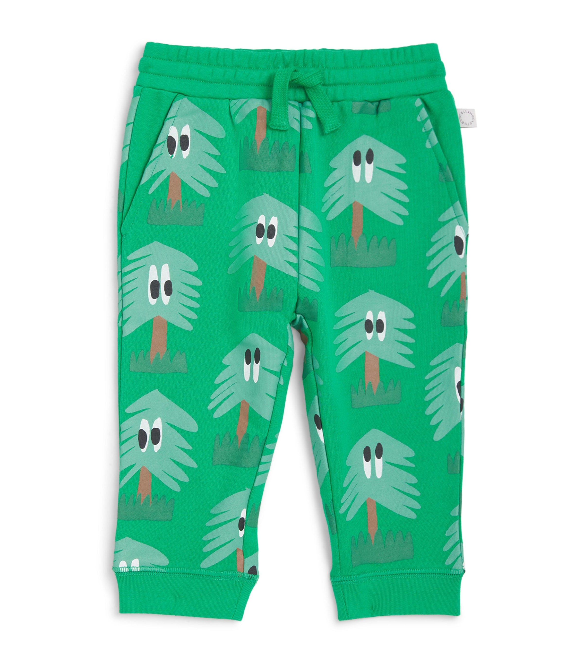 Stella McCartney Kids Cotton Tree Print Sweatpants (3-36 Months)