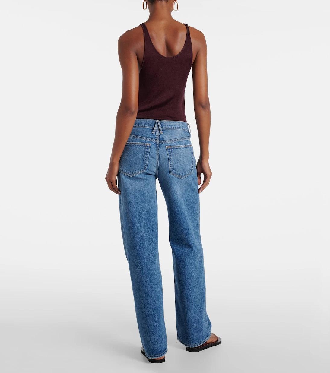 Slvrlake - Jazmine mid-rise wide-leg jeans