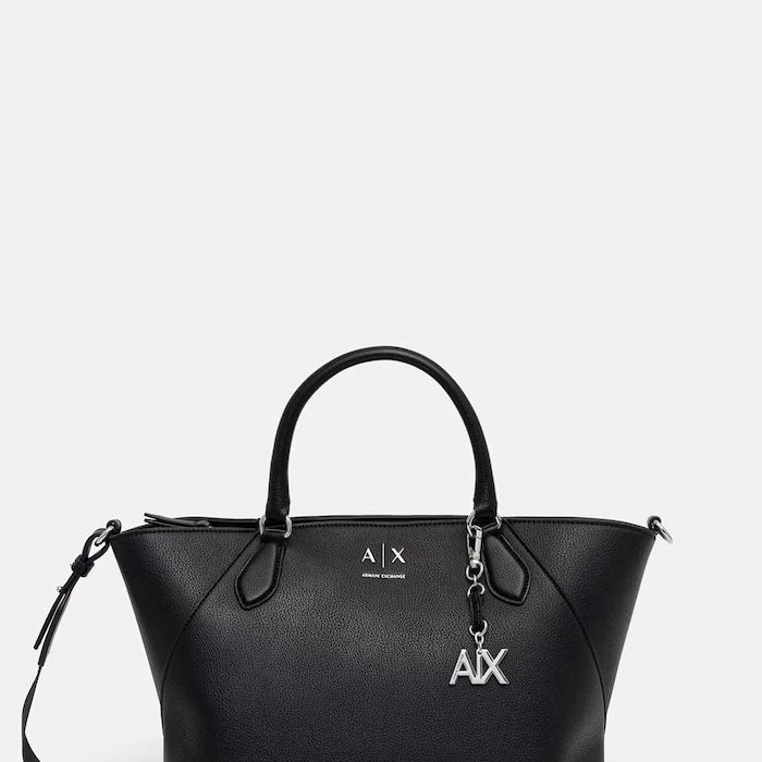 Armani Exchange kadın tote çanta, suni deri