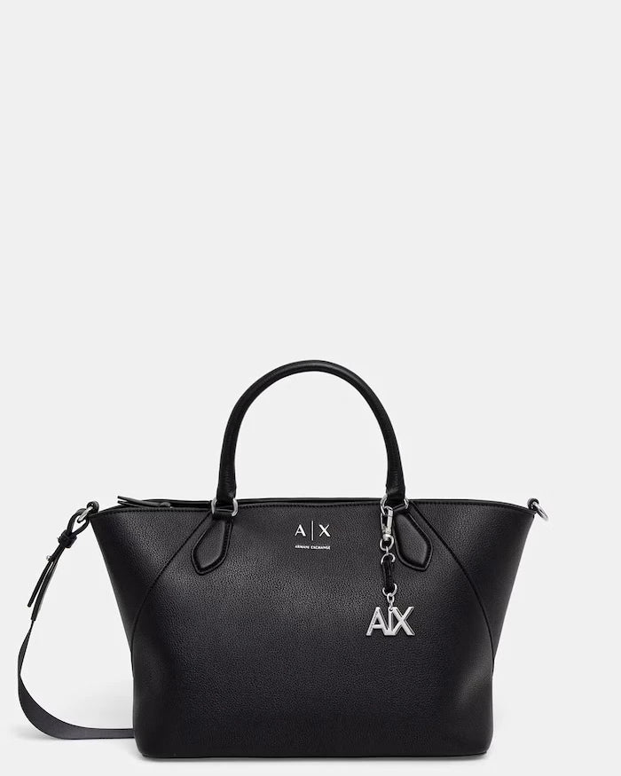 Armani Exchange kadın tote çanta, suni deri