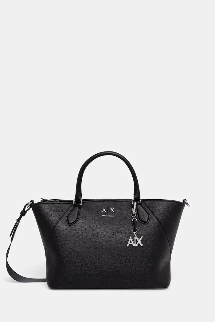 Armani Exchange kadın tote çanta, suni deri