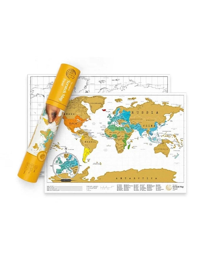 Luckies of London Scratch Map® Travel Edition Kazımalı Harita