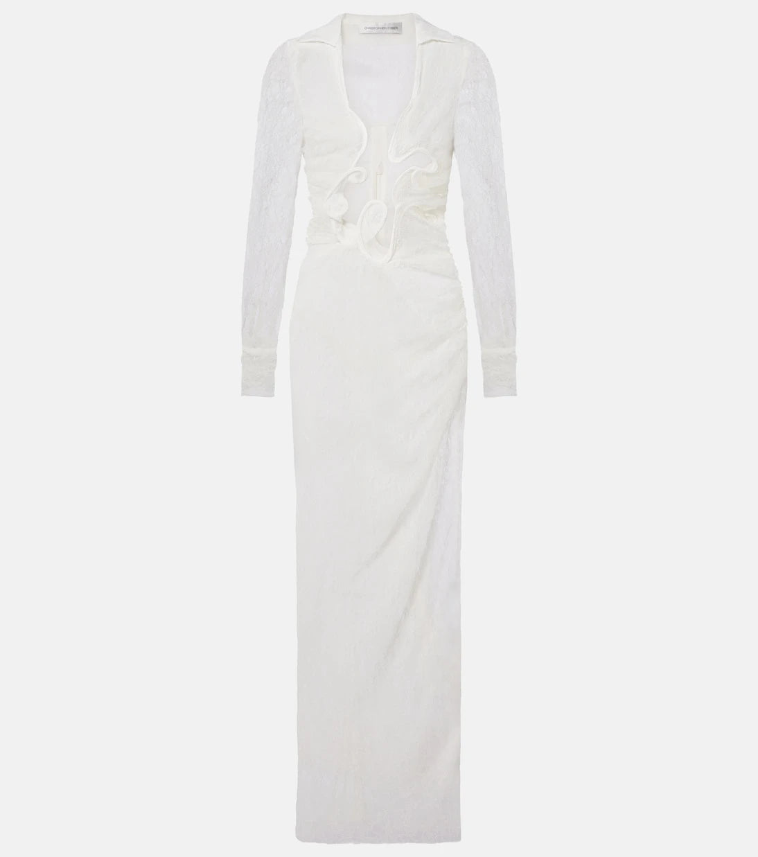 Christopher Esber - Venus sheer lace gown