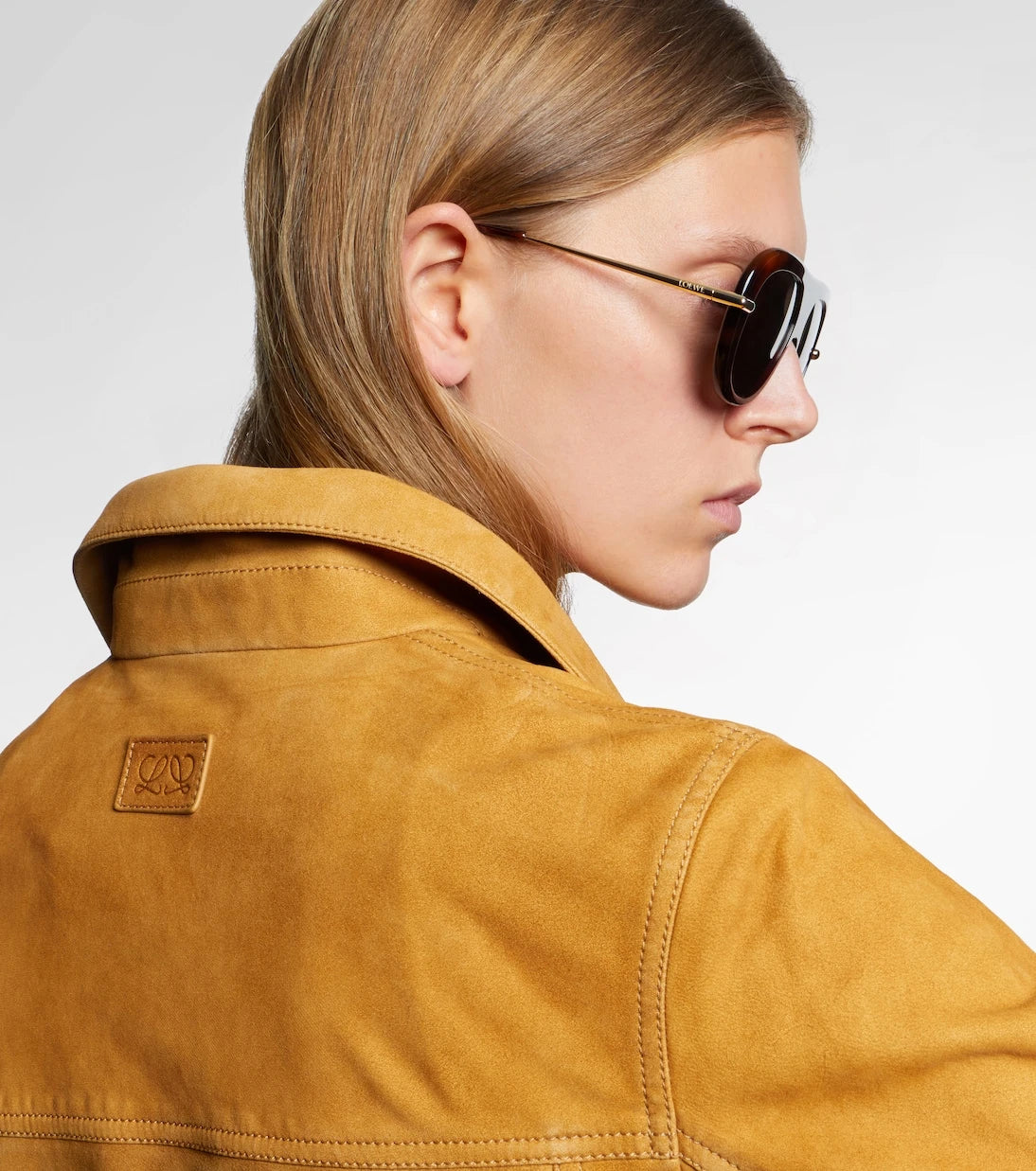 Loewe - Slim flat-top sunglasses