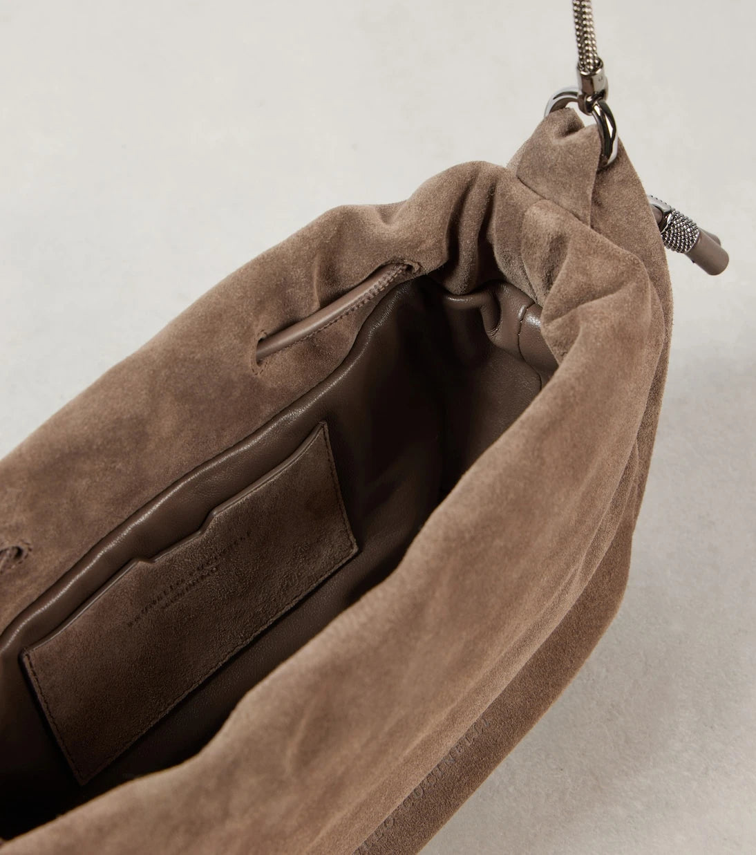 Brunello Cucinelli - Softy Small suede crossbody bag