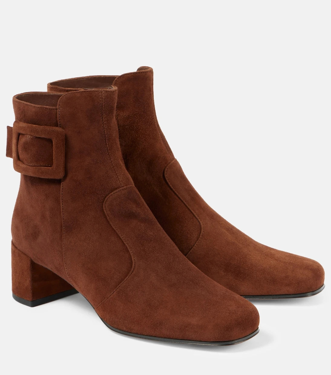 Roger Vivier - Tres Vivier Polly suede ankle boots